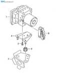 Pompa ABS Volkswagen Passat B7 2010 - 2015 Cod 1K0614517DP 1K0907379BL [C5375]