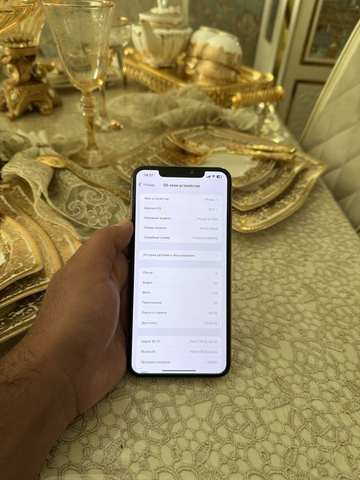 Iphone xs Max ayfon xs Max 64gb GOLD ideal ochilmagan Obmen faqat XSga