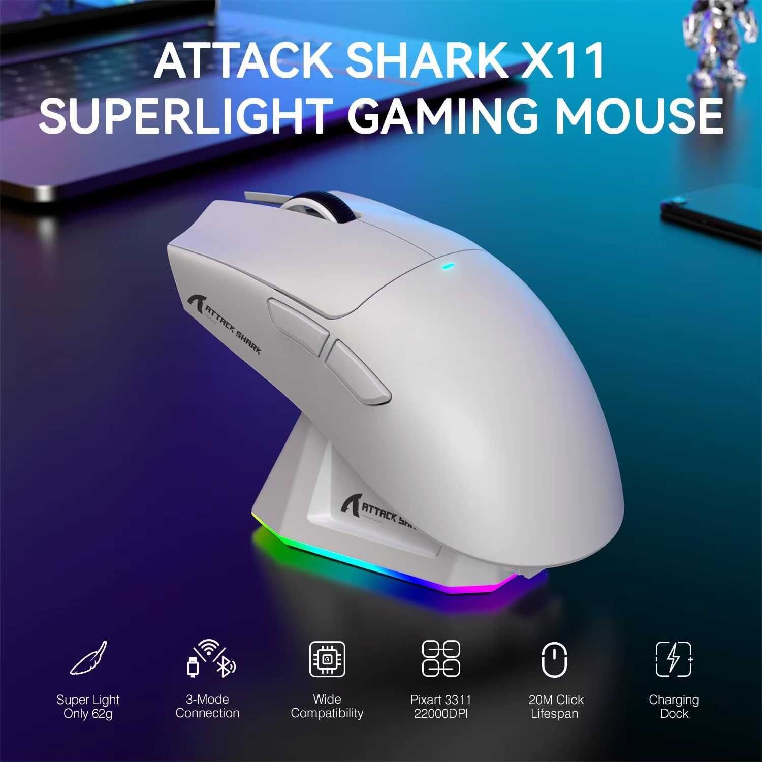 беспроводные игровые мышки vgn f1 pro,ajazz099,atacksharkx11,mchose m7