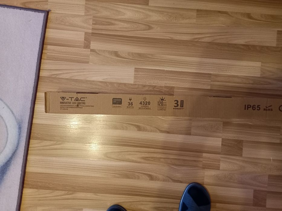 Led осветителни лампи 120см 36w влагозащитен корпус