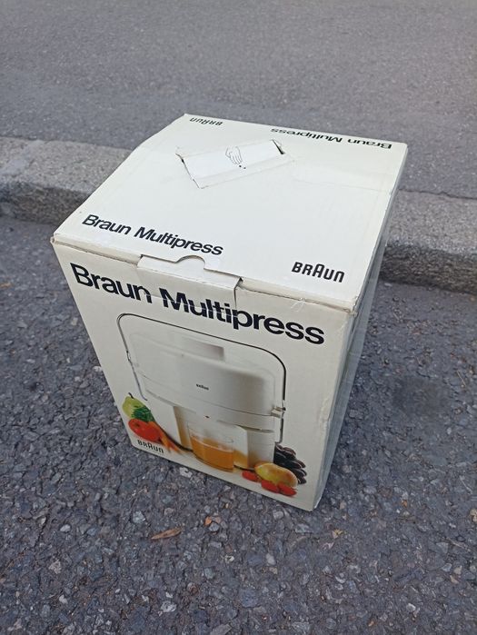 BraunMultipress-MP50, juicer(storcător fructe/legume)folosit o data.