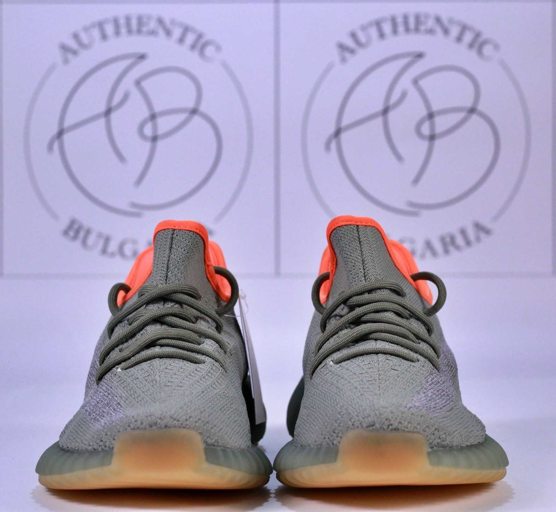 Adidas Yeezy Boost 350 Light, MX Glow, Desert Sage Мъжки Дамски Обувки