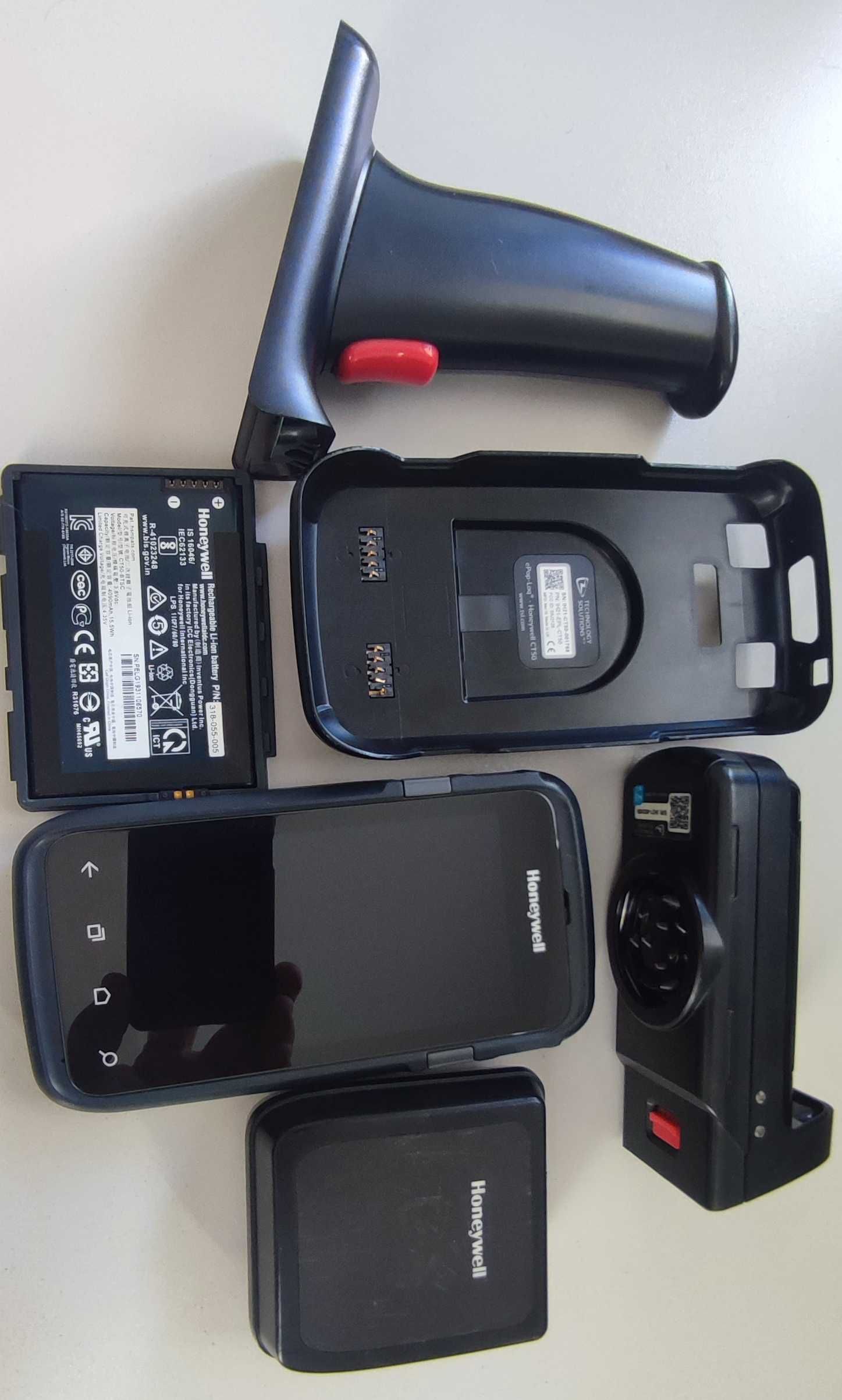 honeywell dolphin ct60 + приставки, без зарядно