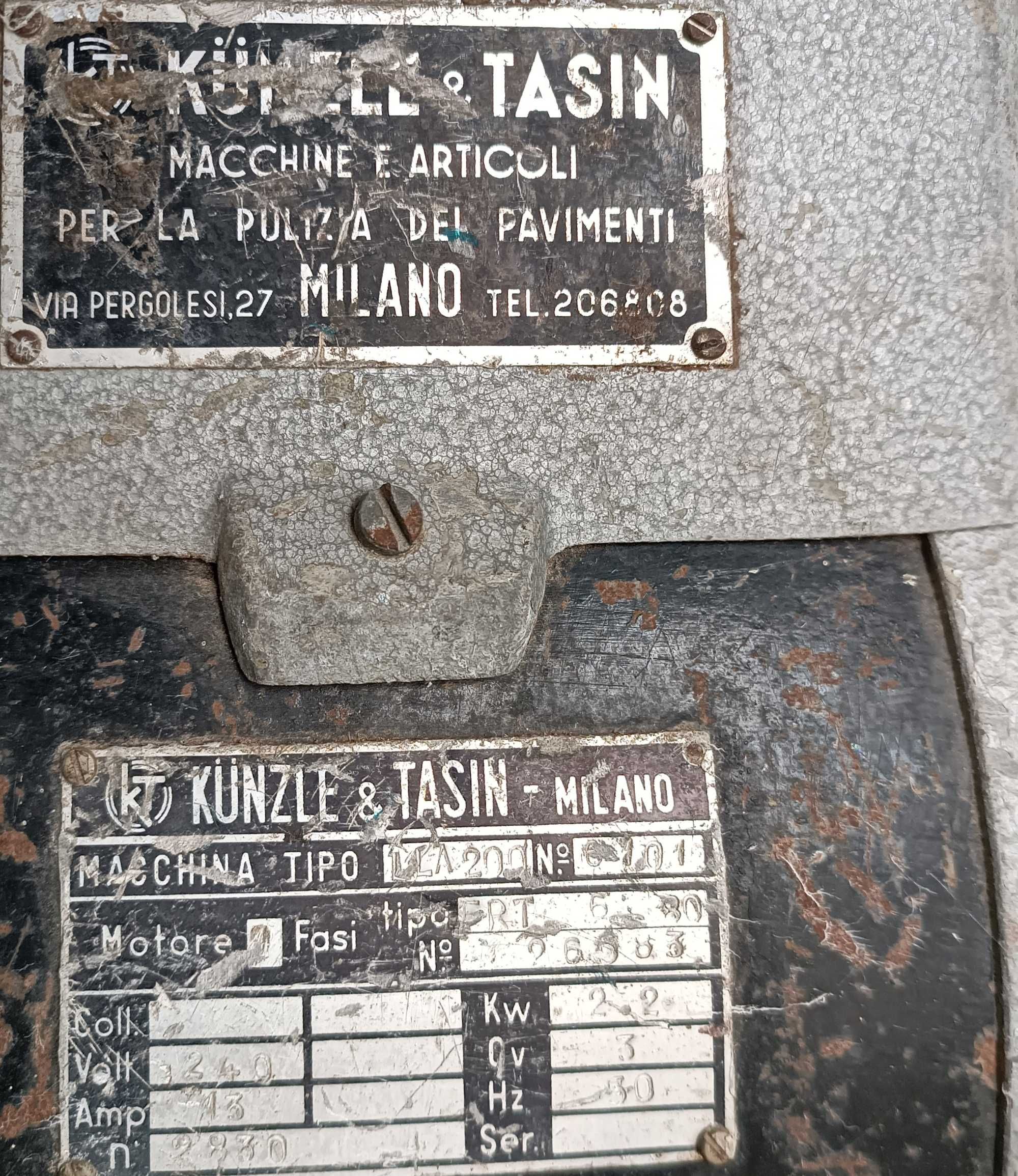 Kunzle & Tasin Milano.