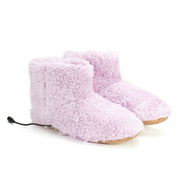 Електрически пантофки, топли чехли, пантофи с подгрев, грейка за крака