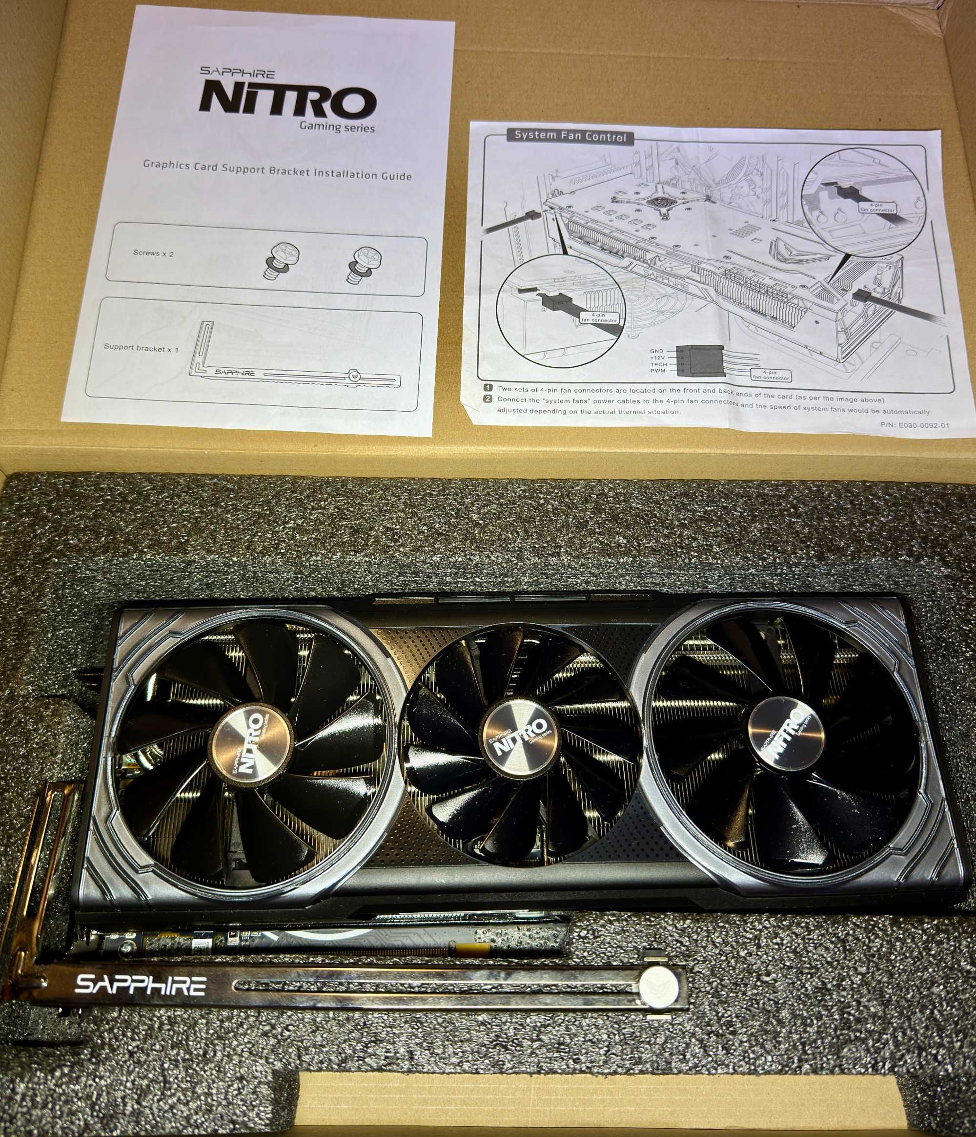ТОП състояние Видео карта GPU Sapphire NITRO+ RX VEGA64 8GB HBM2