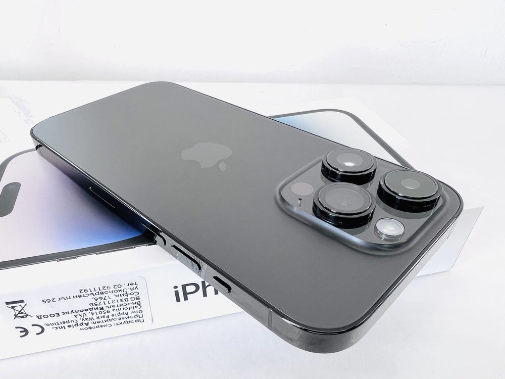 Apple iPhone 14 Pro Max 128GB Space Black Отличен! Гаранция!
