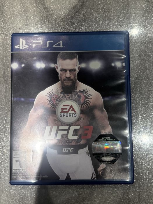 UFC 3 диск на playstation