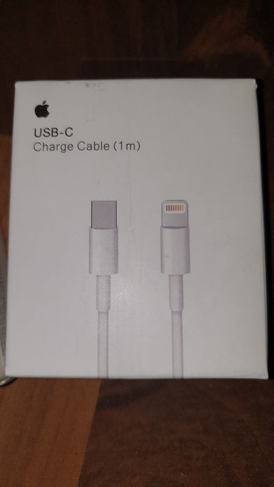 Cablu original Apple USB C - Lightning iPad iPhone 8 X XR Xs 11 12 13