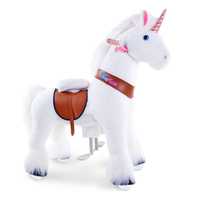 PonyCycle® Unicorn, Model U™, alb, 3-5 ani