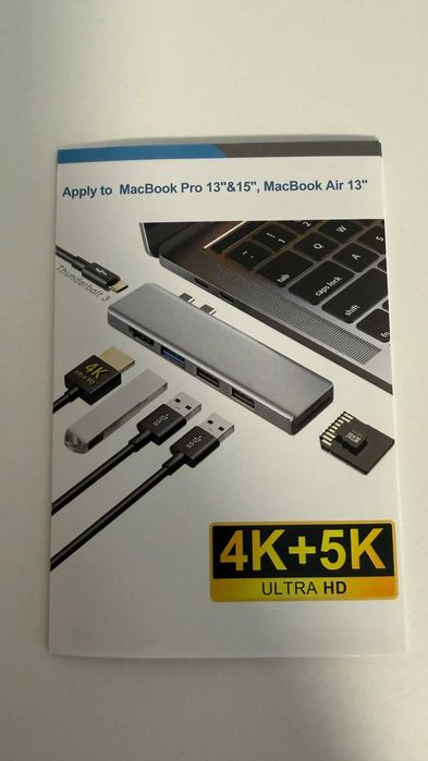 Adaptor Hub 7 in1 MacBook Type-C