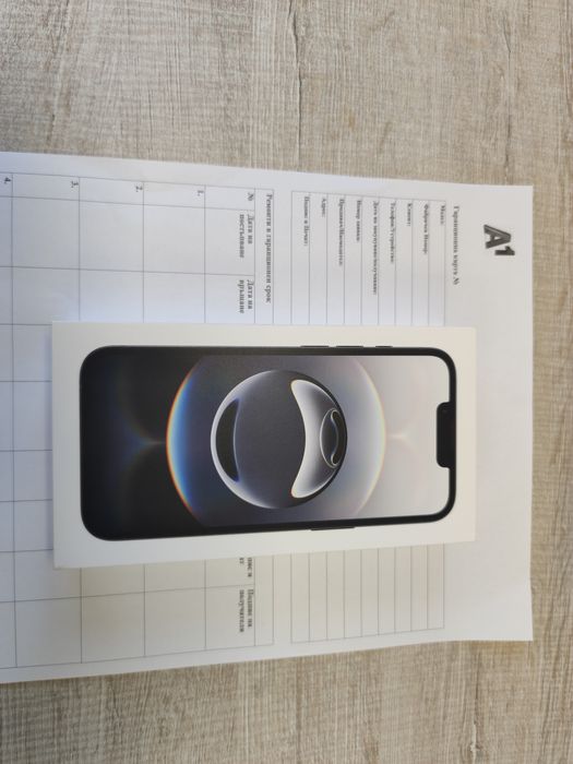 Чисто нов iPhone 16e Black  гаранция 24 месеца A1!