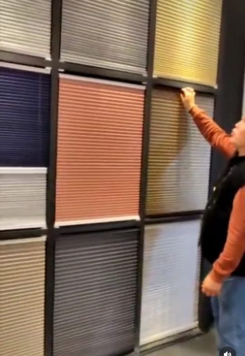 Жалюзи шторы плиссе