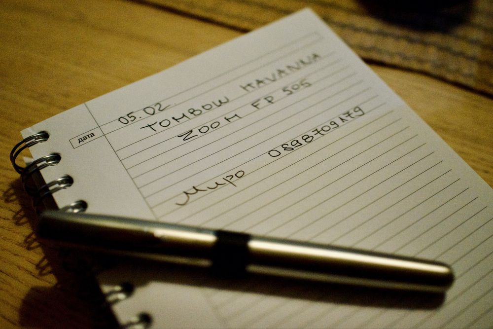 Продавам писалка Tombow Havanna Zoom 505 FP и мастилница Lamy