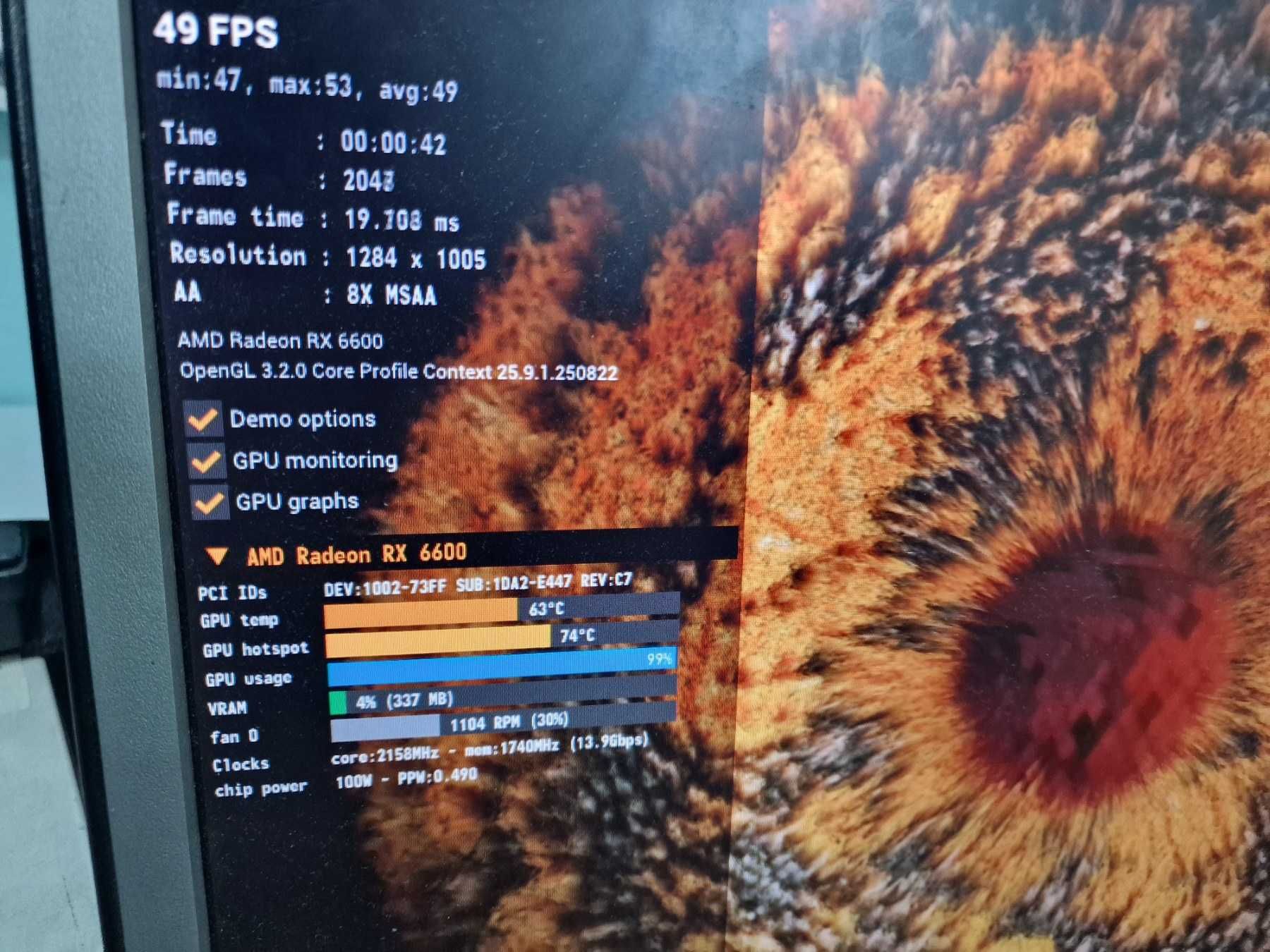 Sapphire PULSE AMD Radeon RX 6600 8G GDDR6 Гаранция 3 месеца