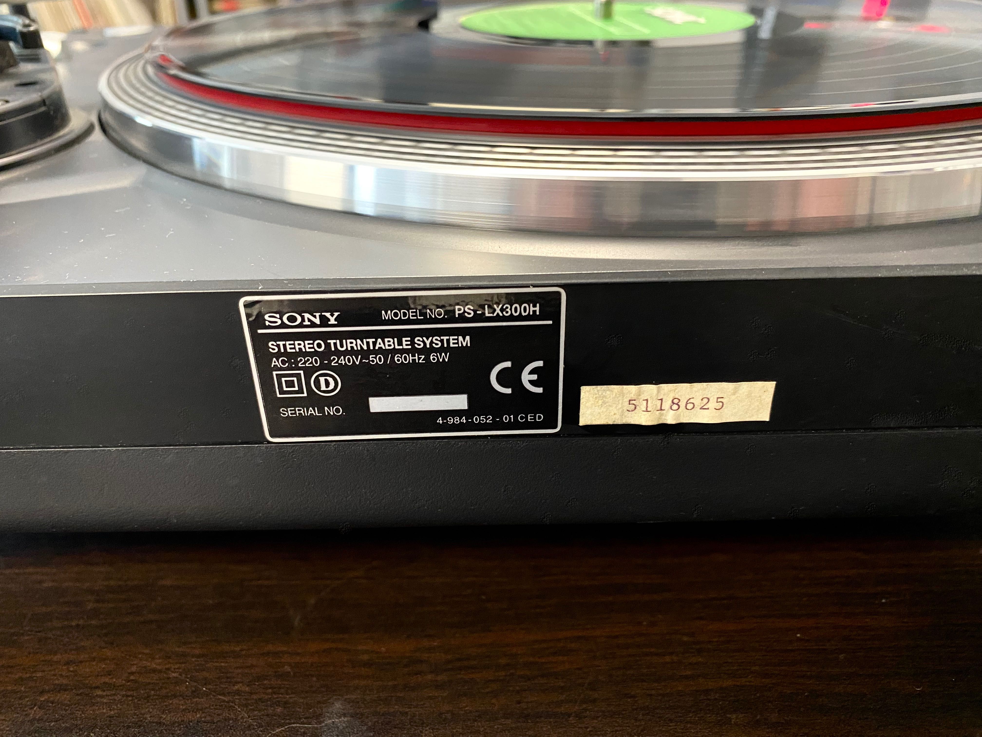 Hi-Fi грамофон Sony