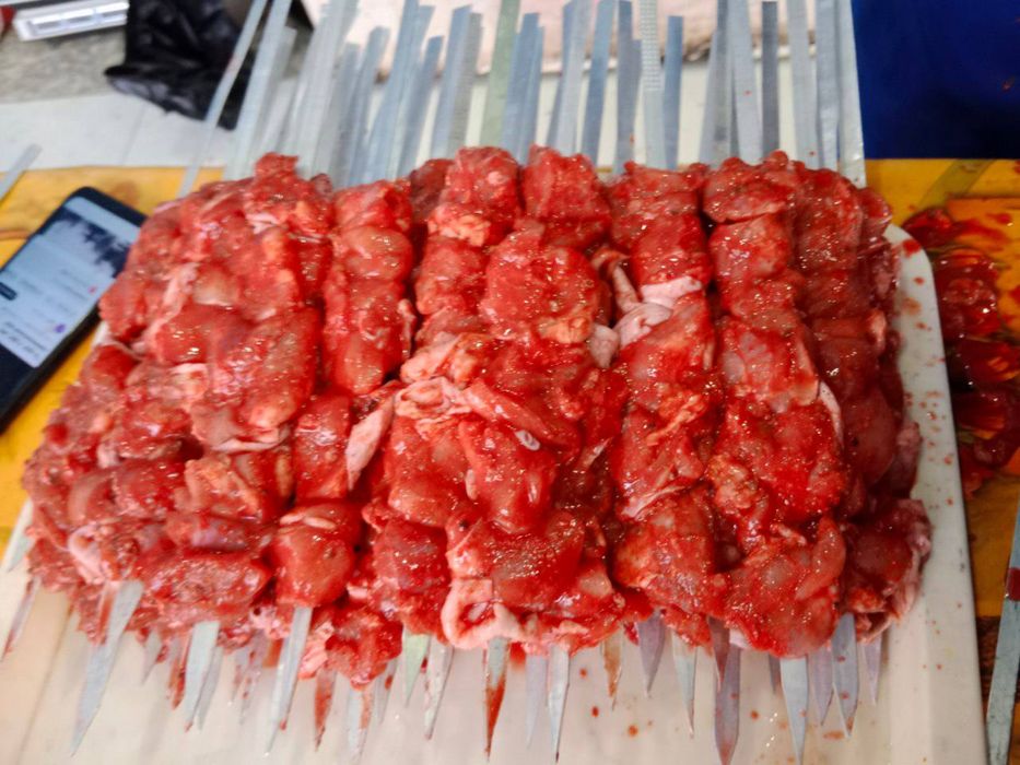Shashlik, Tayyor marinovka.
