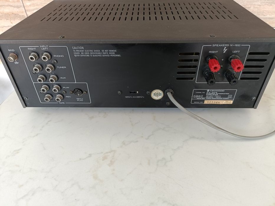 Kenwood KA 305, amplificator stereo vintage, made in Japan
