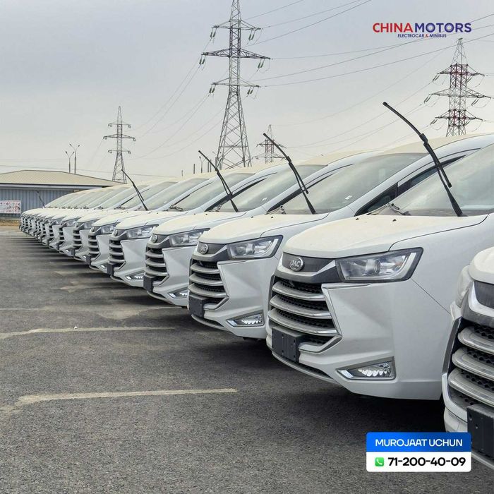 2025 yilda ishlab chiqarilga Jac M4lar  Nukus filialimizda sotuvda