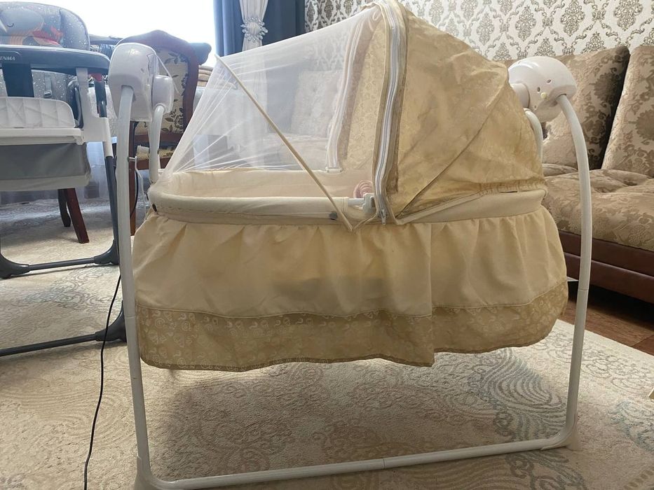 СРОЧНО! Электронная люлька (бесик), до 20 кг за 8000!