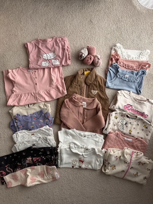 Lot pachet hainute fetiță toamnă 74