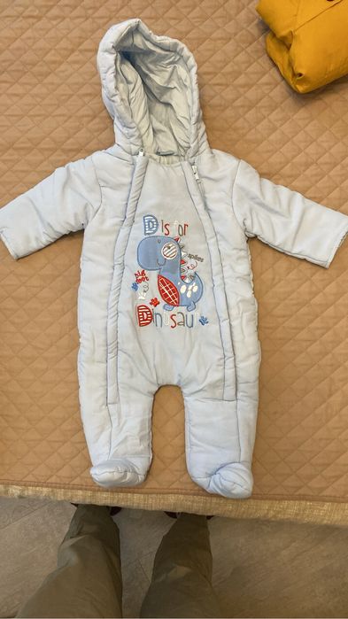 3 бр - бебешки космонавти/ грейки/ зимни грейки- 3-6 м