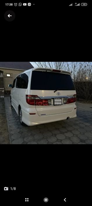 Продам тойота алфард левы руль хорошом сост таза казак обмен дороже.