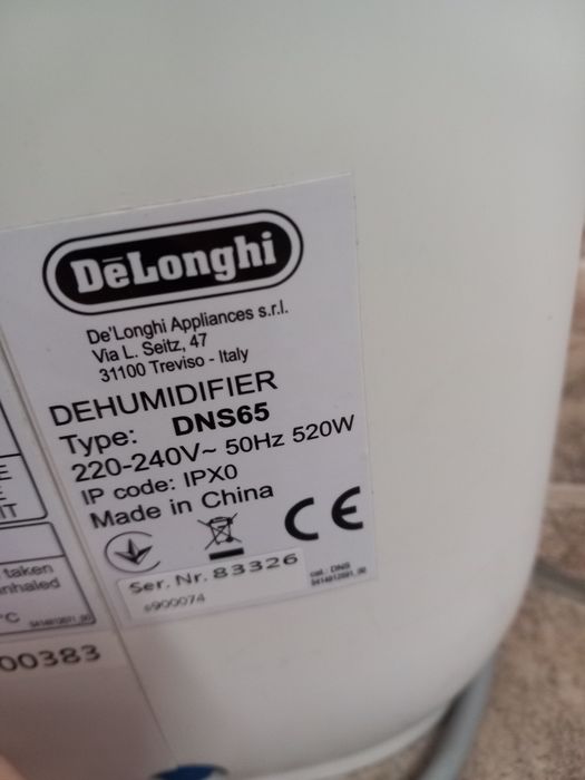 Dezumidificator De Longhi