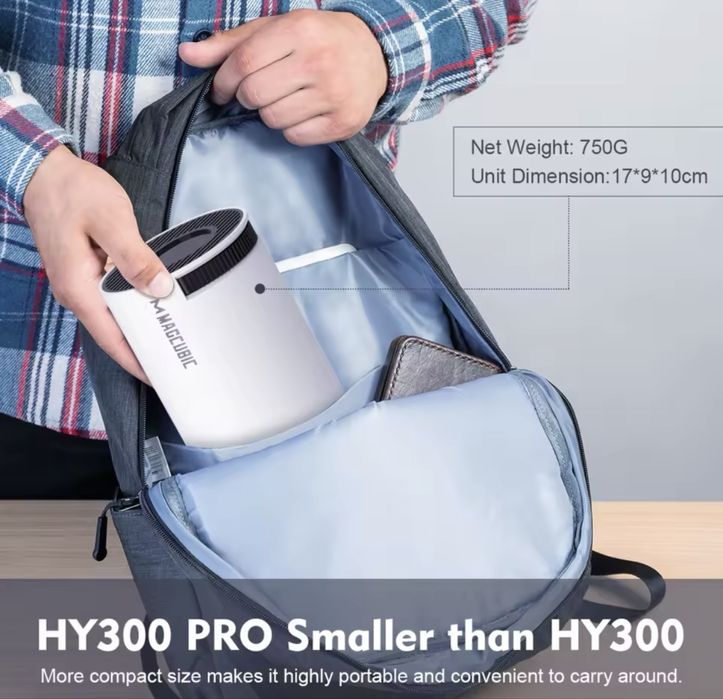 Magcubic proiector HY300 PRO 4K Android