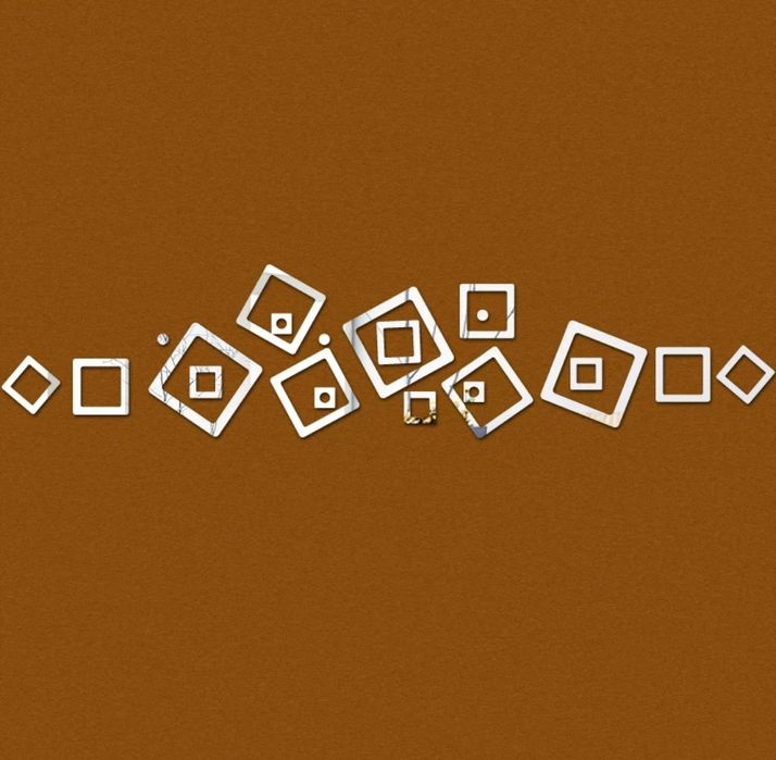 3D зеркальные наклейки