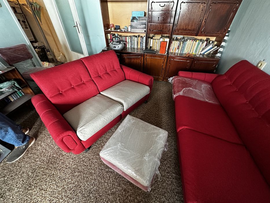 Двойка + тройка диван + табуретка