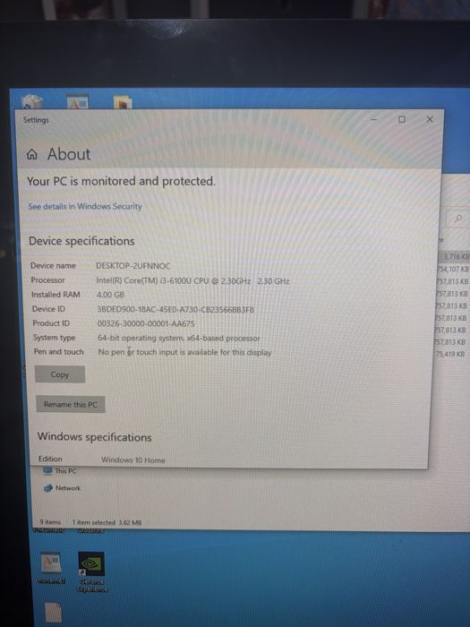 PC All In One Lenovo IdeaCentre