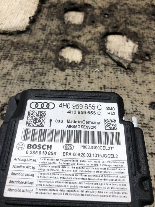 modul airbag audi a6 c7 2012