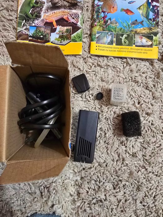 Acvariu Diversa Startup 40 LED, 25L,accesorii și produse + acvariu mic