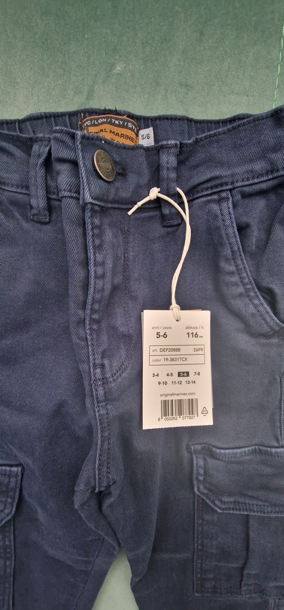 Blugi pantaloni jeans Original Marines 116cm cm 5 ani