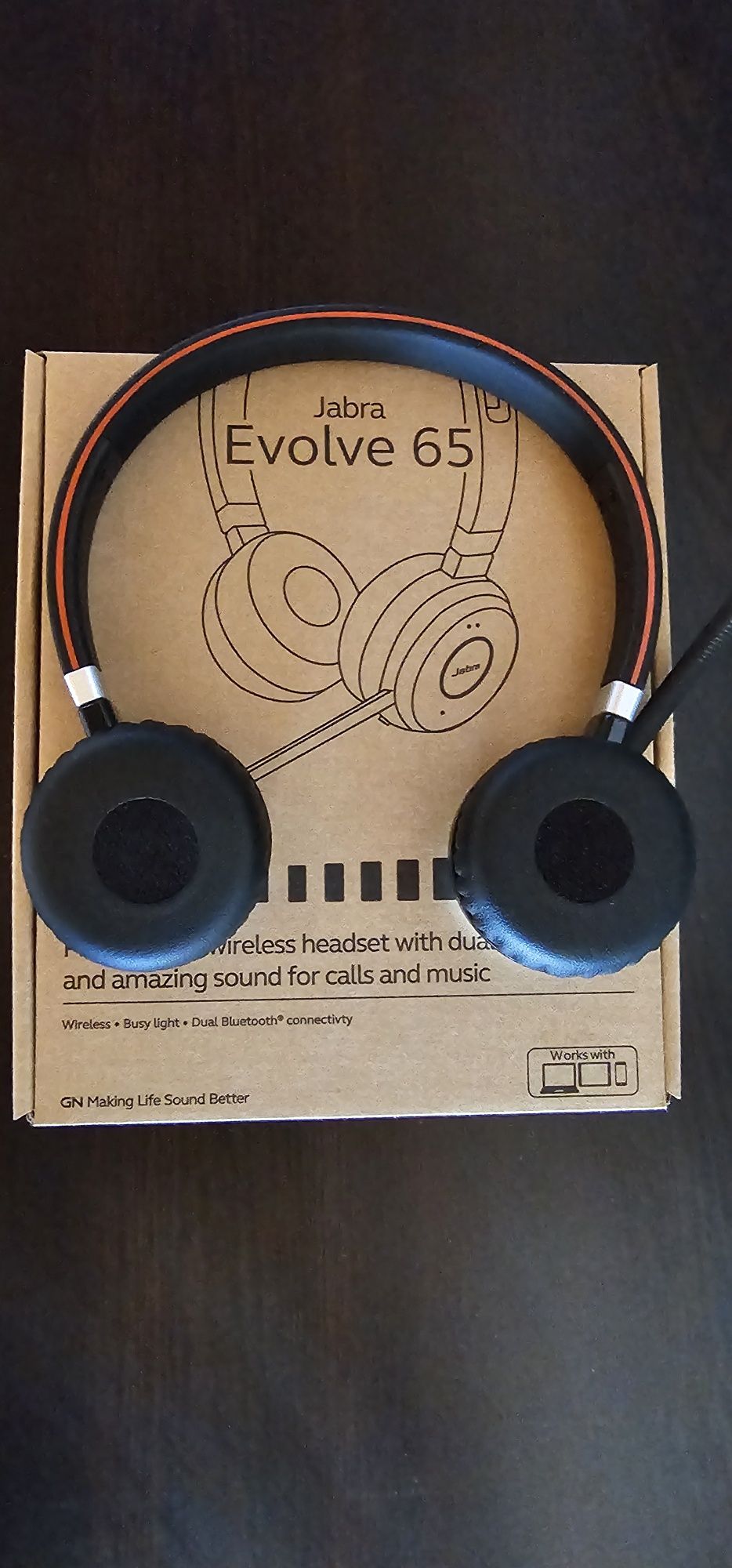 Слушалки Jabra Evolve 65 SE
