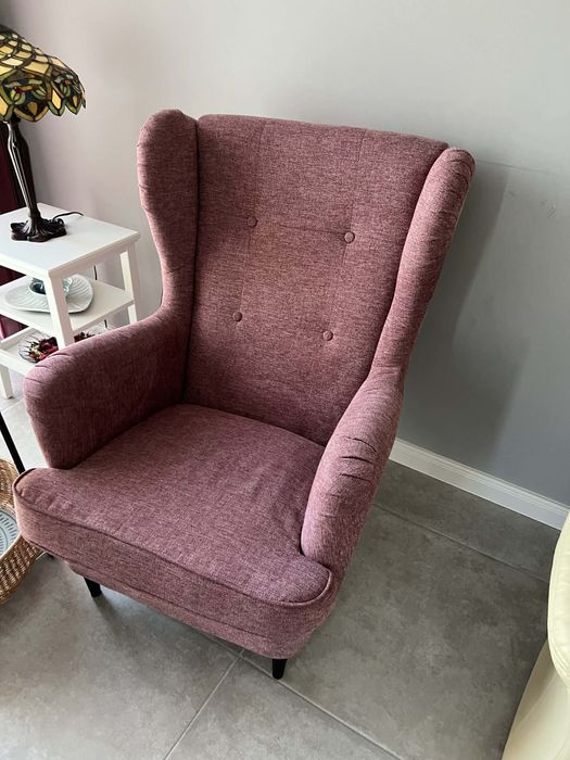 Фотьойл / кресло в цвят пепел от роза