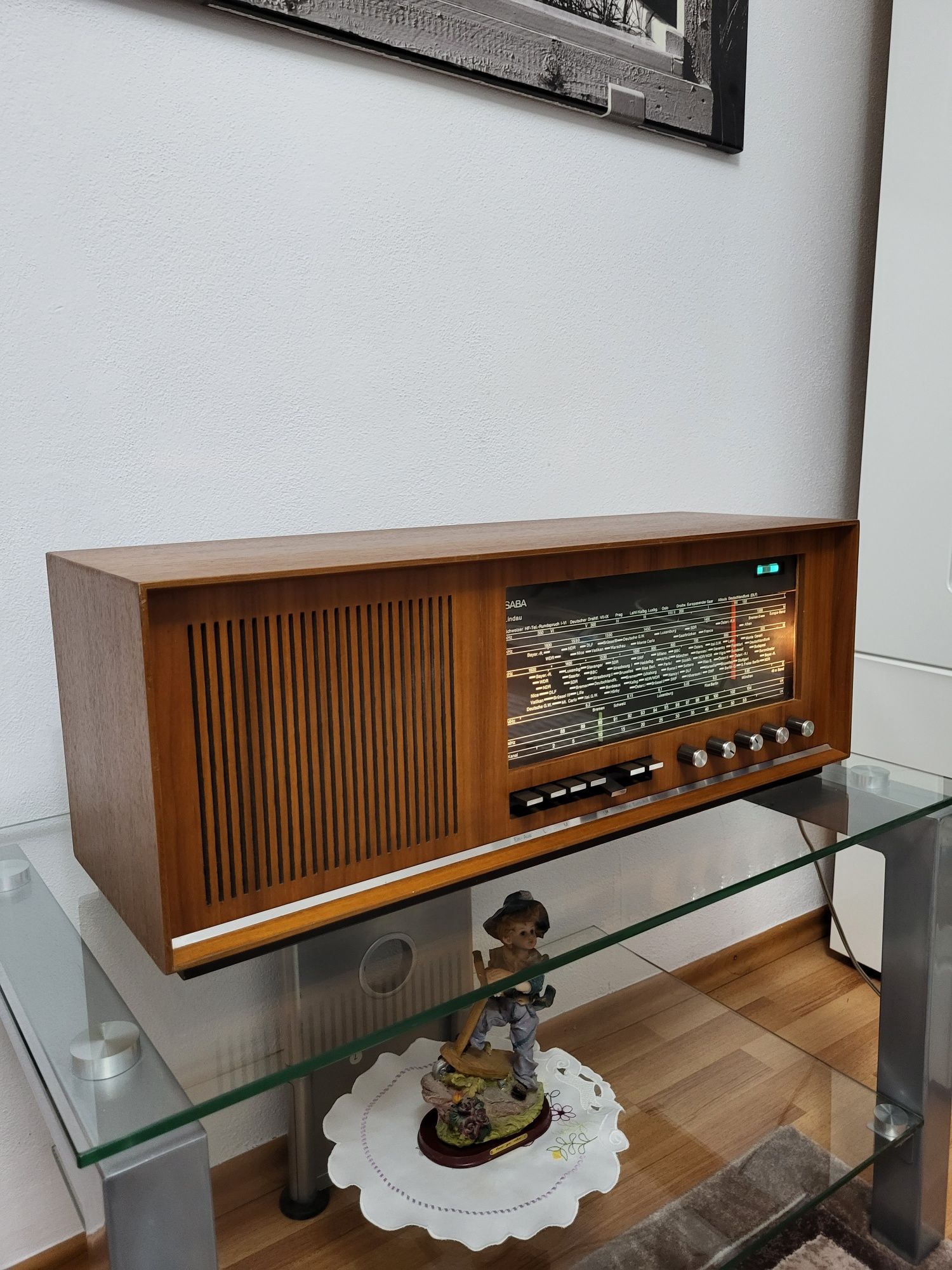 Radio Lămpi SABA-LINDAU E De colecție