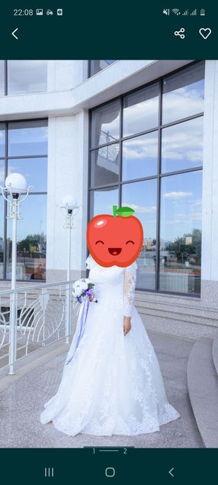 Продам свадебное платье