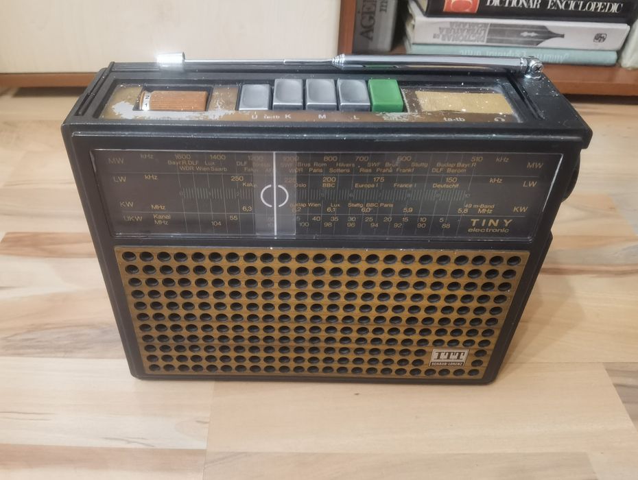 Mini radio ITT Schaub Lorenz Tiny electronic retro vintage colecție