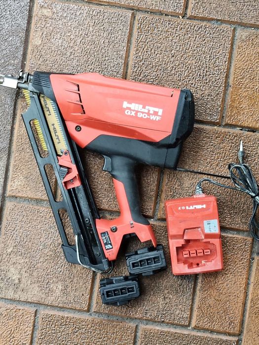 Pistol de puscat cuie HILTI GX 90-WF,  cuie pana la 90 mm