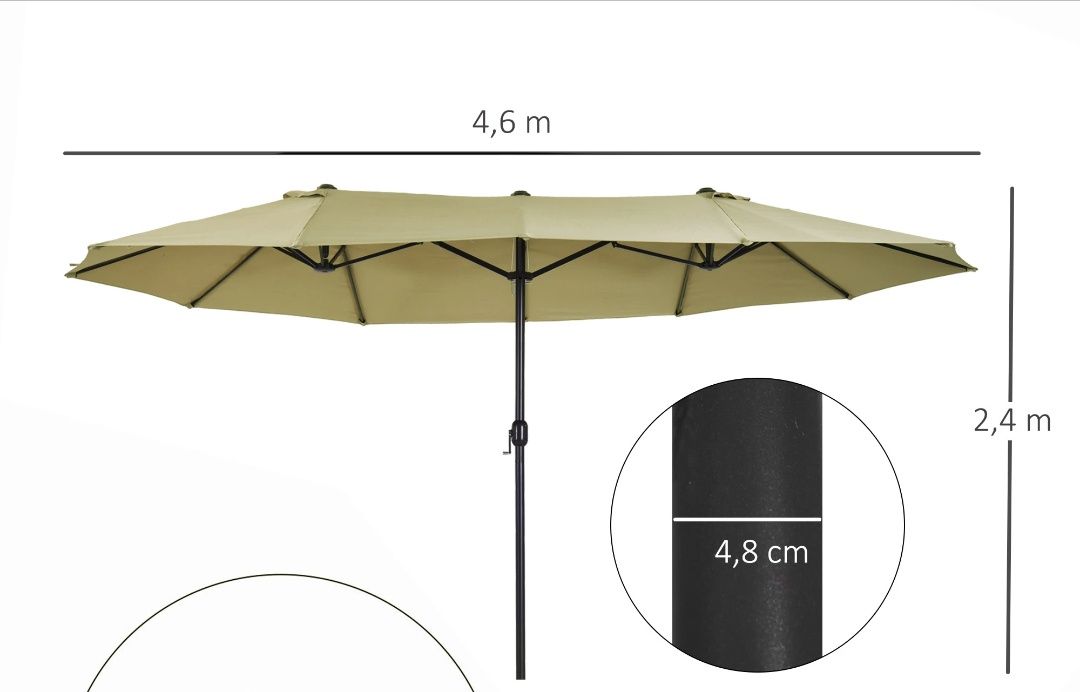 Vând umbrele, balansoare, set masa + 6 scaune, folosite doar 2 luni