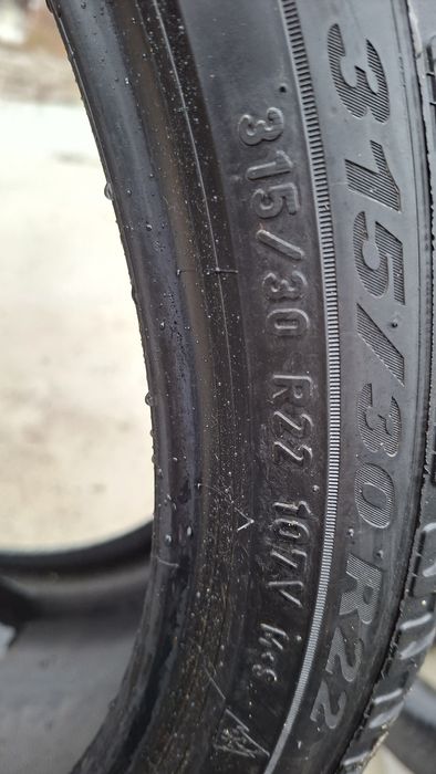 Set 315 30 R22 / 275 35 22 PIRELLI iarna M+S cauciucuri anvelope ms