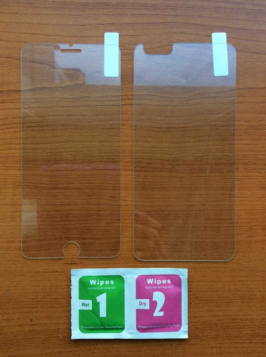 SET Folii Sticla Securizata FATA+SPATE pentru iPhone 7 , 7 Plus