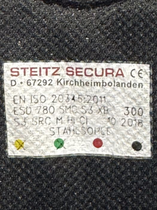 Работни обувки с метално бомбе STEITZ SECURA .Номер 46