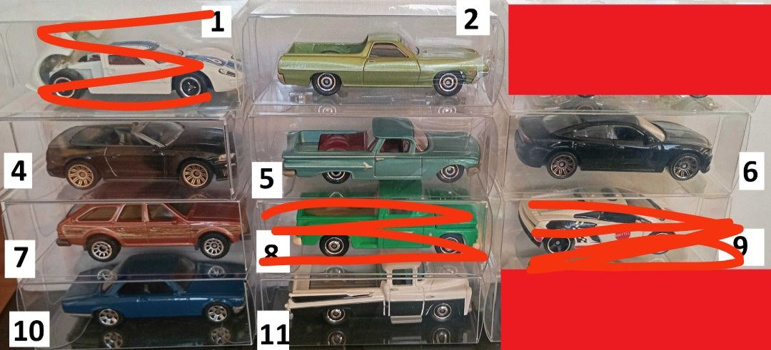 колички Majorette , Matchbox и други