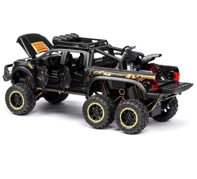 Метална кола макет 1:24 на Ford Raptor играчка подарък за момче