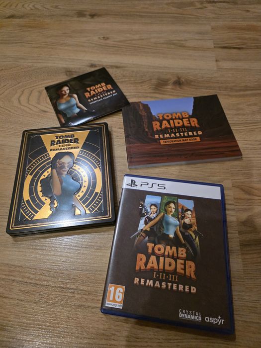 Tomb Raider 1-3 deluxe edition ps5