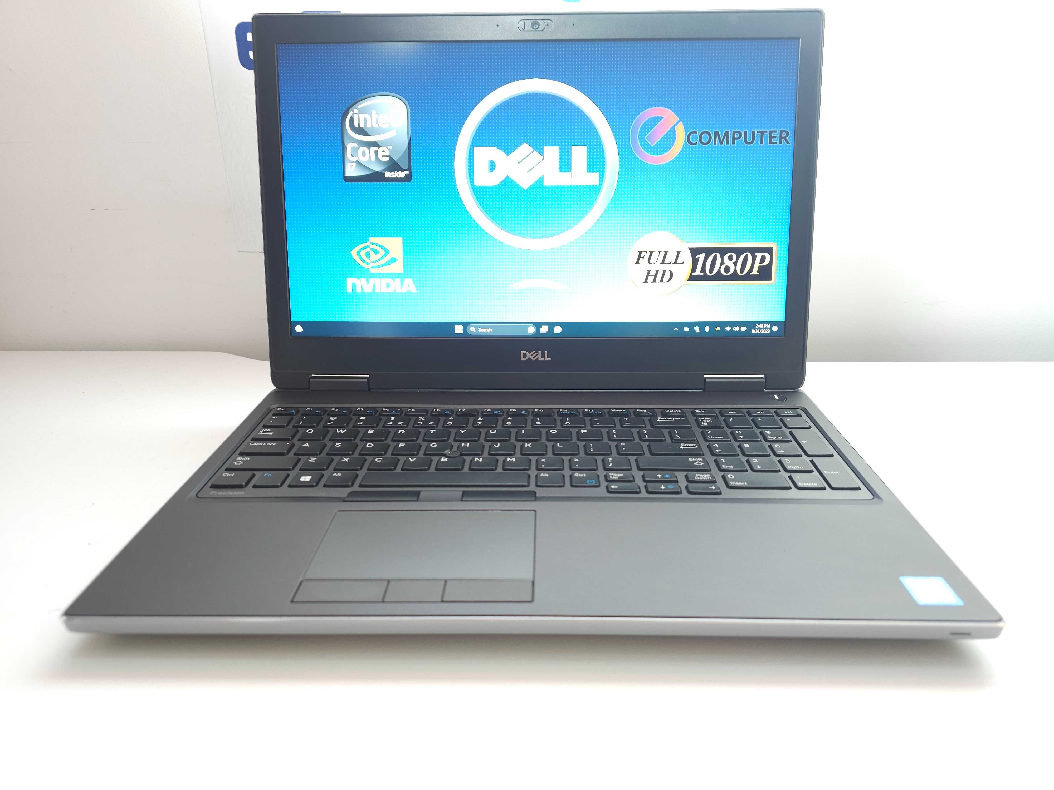 Laptop DELL Precision Workstation i7 nVidia RTX 3000 GAMING Garantie