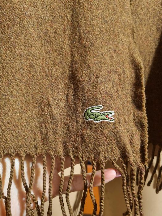 Мъжки шал Lacoste( вълна)